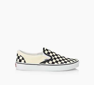 VANS | BASKET CLASSIQUES SANS LACET NOIR HOMMES