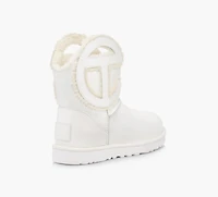 UGG | BOTTE MINI FROISSÉE X TELFAR BLANC FEMMES