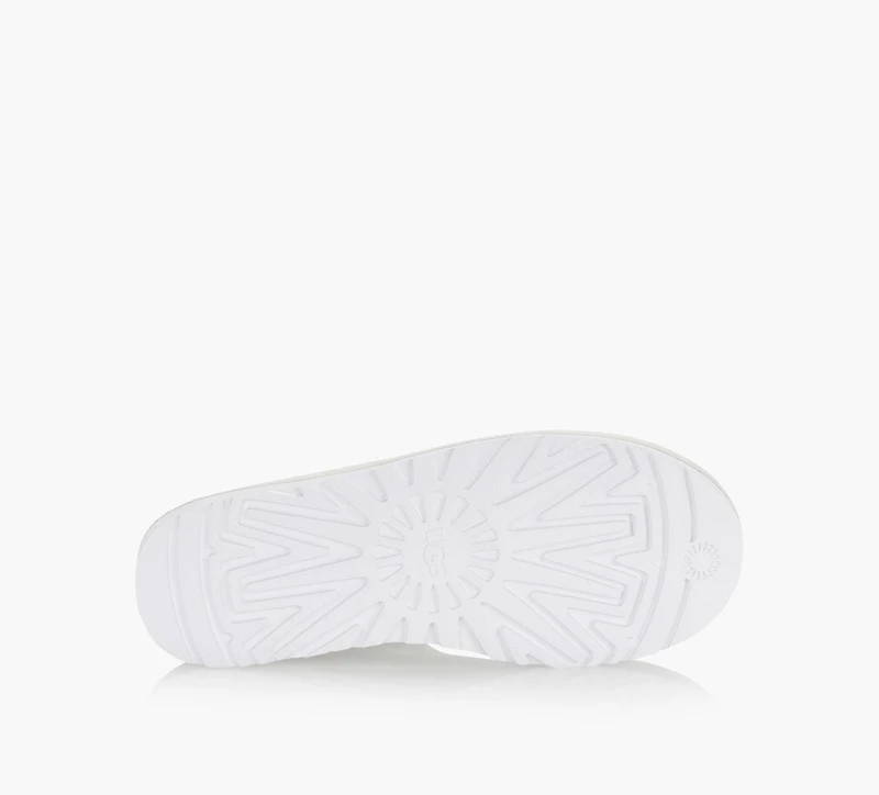 UGG | BOTTE MINI FROISSÉE X TELFAR BLANC FEMMES