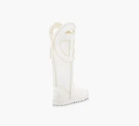 UGG | BOTTE HAUTE FROISSÉE X TELFAR BLANC FEMMES