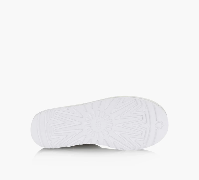 UGG | BOTTE HAUTE FROISSÉE X TELFAR BLANC FEMMES