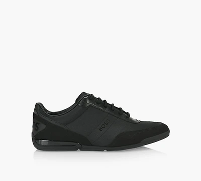 BOSS | BASKET À PROFIL BAS SATURNE NOIR HOMMES