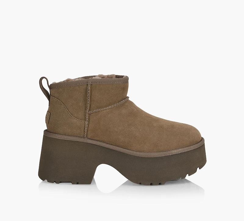 UGG | CLASSIC ULTRA MINI NEW HEIGHTS KHAKI FEMMES