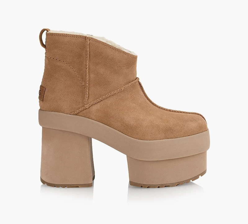 UGG | NEW HEIGHTS MINI À PLATEFORME TAN FEMMES