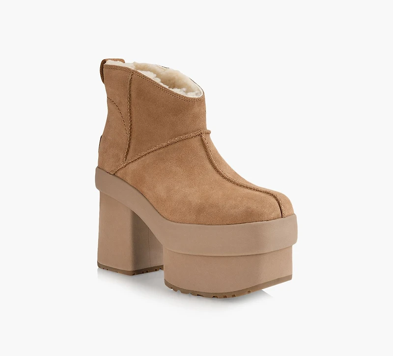 UGG | NEW HEIGHTS MINI À PLATEFORME TAN FEMMES