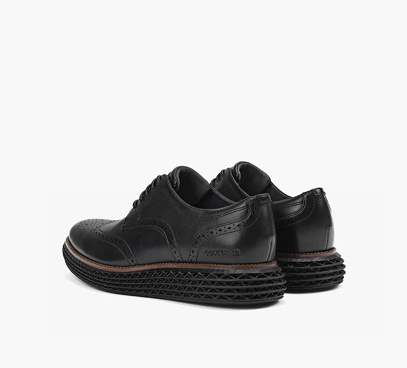 COLE HAAN | OXFORD WINGTIP NOIR HOMMES