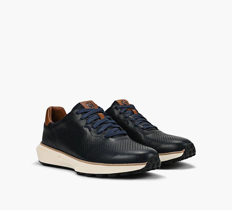COLE HAAN | BASKET GRANDPRO ASHLAND LASER BLEU HOMMES
