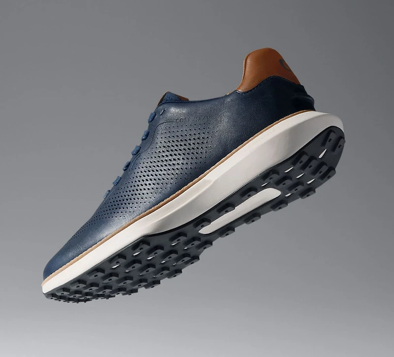 COLE HAAN | BASKET GRANDPRO ASHLAND LASER BLEU HOMMES