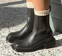DR. MARTENS | BOTTINE CHELSEA NOIR FEMMES