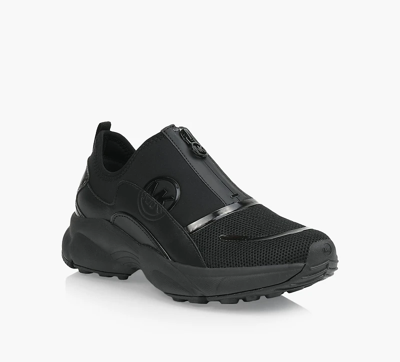 MICHAEL KORS | BASKET EN TRICOT À ZIP SAMI NOIR FEMMES