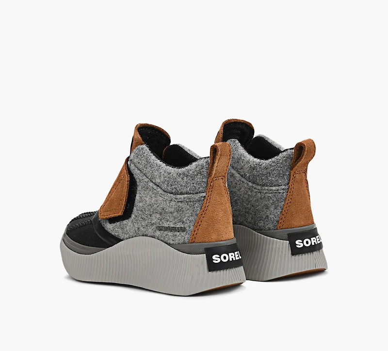 SOREL | OUT N ABOUT™ IV BOTTES À SANGLES GRIS PETIT ENFANT FILLE