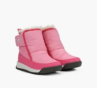 SOREL | WHITNEY™ II PLUS BOTTINES IMPERMÉABLES ROSE PALE BÉBÉ & BAMBIN FILLE