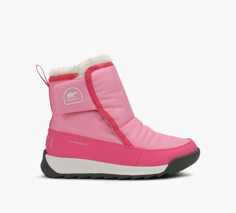 SOREL | WHITNEY™ II PLUS BOTTINES IMPERMÉABLES ROSE PALE PETIT ENFANT FILLE