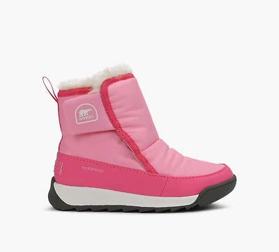 SOREL | WHITNEY™ II PLUS BOTTINES IMPERMÉABLES ROSE PALE PETIT ENFANT FILLE