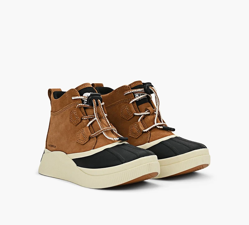 SOREL | OUT N ABOUT™ IV BOTTES CLASSIQUES IMPERMÉABLES TAN GRAND ENFANT FILLE