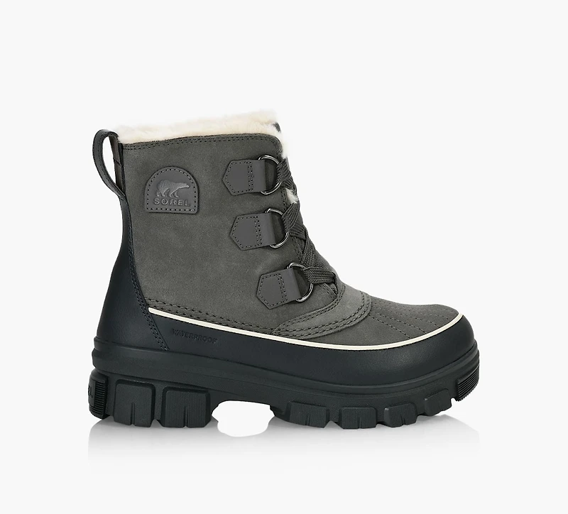 SOREL | BOTTE IMPERMÉABLE TIVOLI V GRIS FEMMES