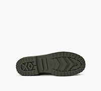 PALLADIUM | BOTTE SP20 CUFF CUIR IMPERMÉABLE À DOUBLURE CHAUDE KHAKI HOMMES