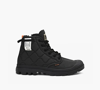 PALLADIUM | BOTTE PAMPA REQUILTED NOIR HOMMES
