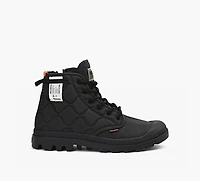 PALLADIUM | BOTTE PAMPA REQUILTED NOIR HOMMES