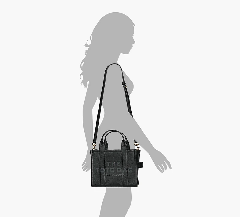 MARC JACOBS | FOURRE-TOUT THE SMALL TOTE CUIR | NOIR | FEMMES