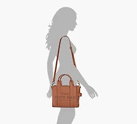 MARC JACOBS | FOURRE-TOUT THE SMALL TOTE CUIR | TAN | FEMMES