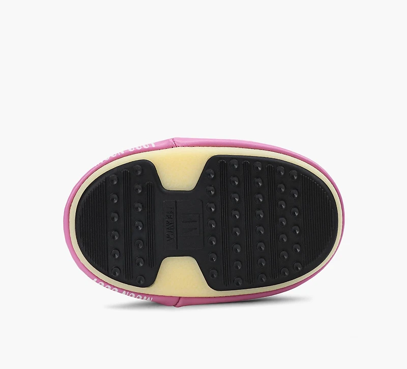 MOON BOOT | BOTTE ICON MINI EN NYLON ROSE PALE BÉBÉ & BAMBIN FILLE