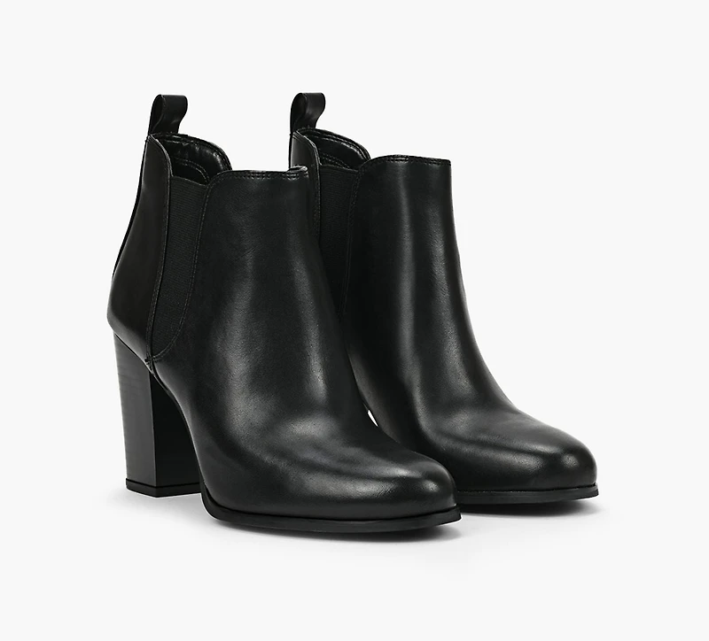 MICHAEL KORS | BOTTINE À TALON EVALINE NOIR FEMMES