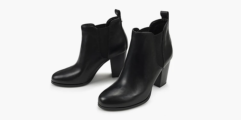 MICHAEL KORS | BOTTINE À TALON EVALINE NOIR FEMMES