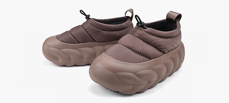 CROCS | SOULIERS OVERPUFF SHORTY TAUPE FEMMES