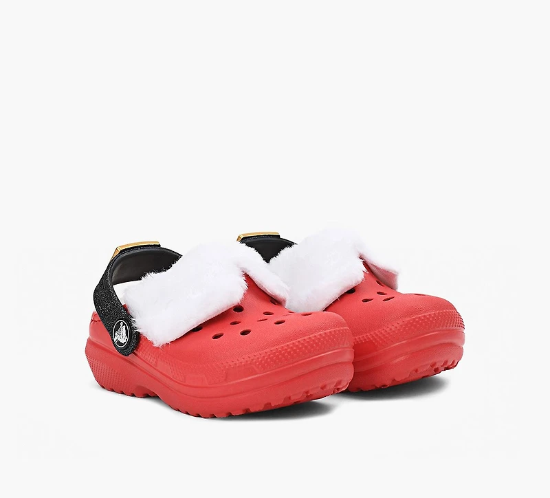 CROCS | SABOTS CLASSIQUES DOUBLÉS SANTA ROUGE PETIT ENFANT UNISEXE