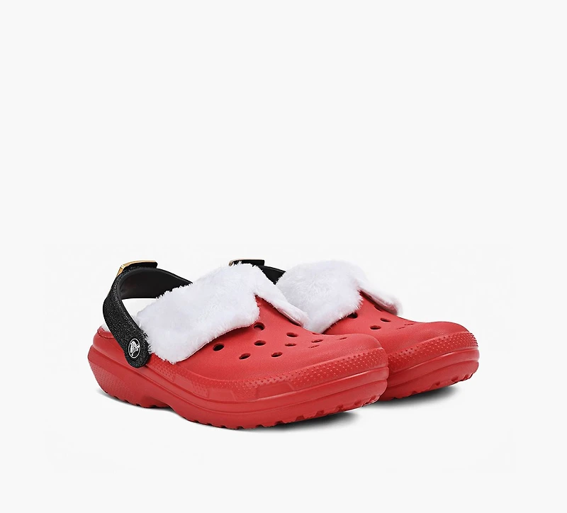 CROCS | SABOTS CLASSIQUES DOUBLÉS SANTA ROUGE GRAND ENFANT UNISEXE