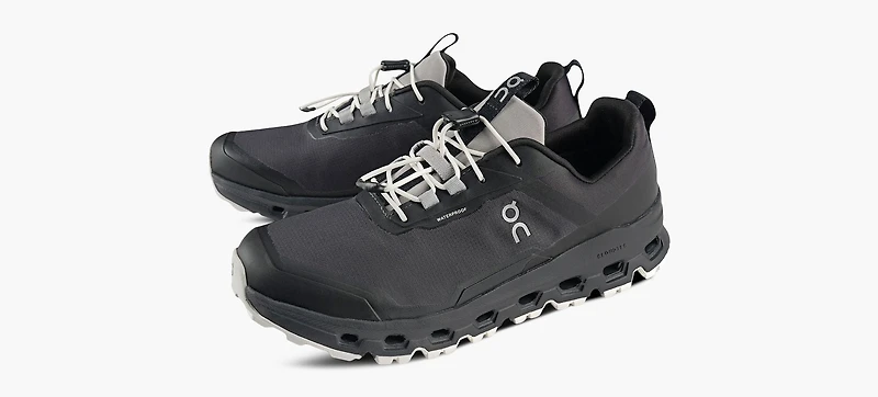 ON | CLOUDHERO IMPERMÉABLE NOIR GRAND ENFANT UNISEXE
