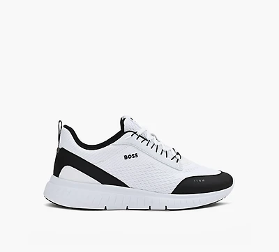 BOSS | BASKET TITANIUM LÉGER BLANC HOMMES