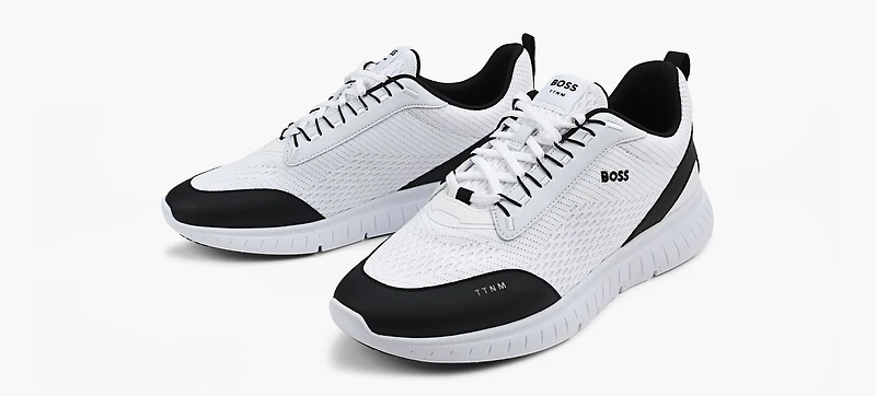 BOSS | BASKET TITANIUM LÉGER BLANC HOMMES