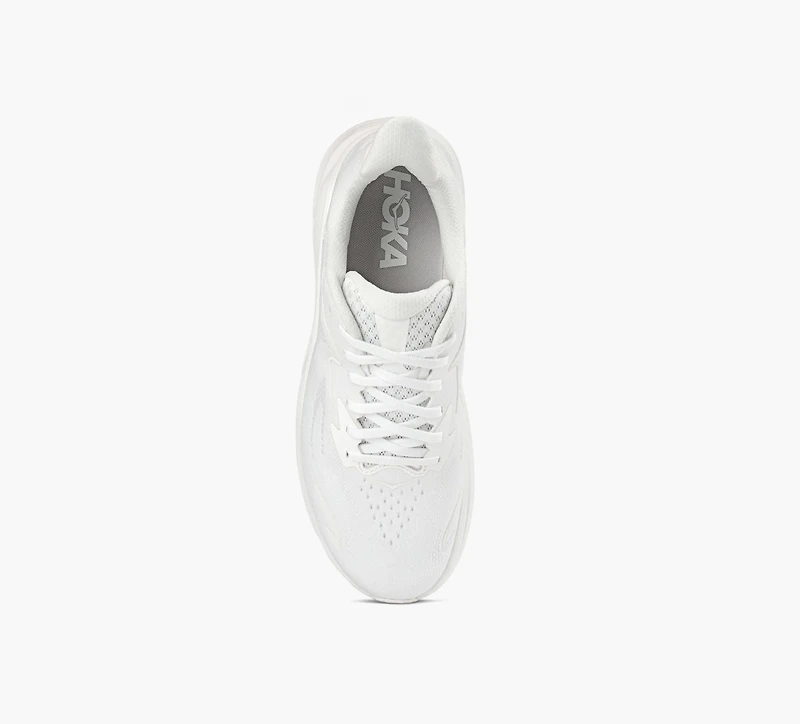 HOKA | CLIFTON 10 BLANC HOMMES