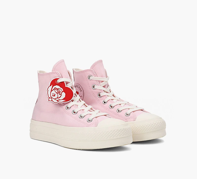CONVERSE | CHUCK TAYLOR LIFT LOVE ME ROSE PALE FEMMES