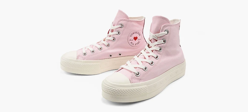 CONVERSE | CHUCK TAYLOR LIFT LOVE ME ROSE PALE FEMMES