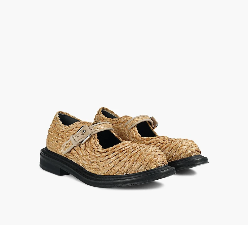 MOSCHINO | MARY JANE OLIVIA BEIGE FEMMES