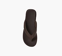 UGG | TONG EN CUIR SEASIDE BRUN HOMMES