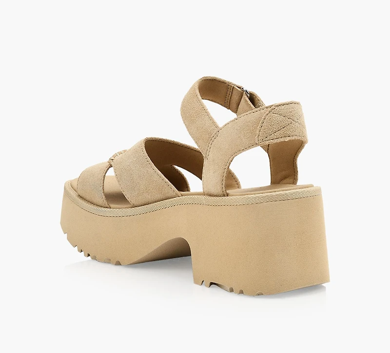 UGG | SANDALE CHEVILLE NEW HEIGHTS BEIGE FEMMES