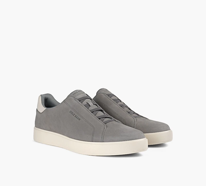 COLE HAAN | BASKET À ENFILER GRANDPRO LUXE GRIS HOMMES