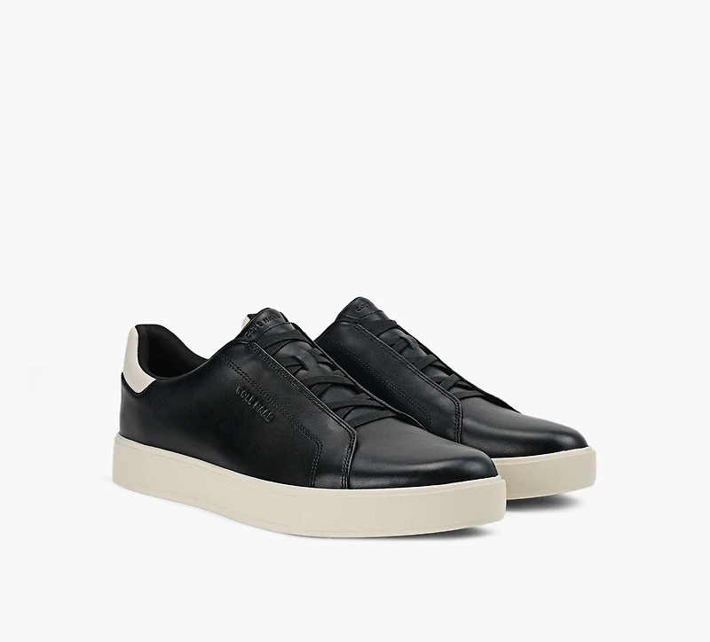 COLE HAAN | BASKET À ENFILER GRANDPRO LUXE NOIR HOMMES