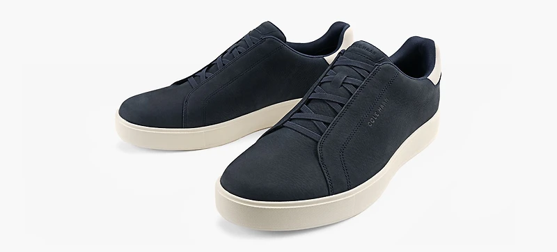 COLE HAAN | BASKET À ENFILER GRANDPRO LUXE BLEU HOMMES