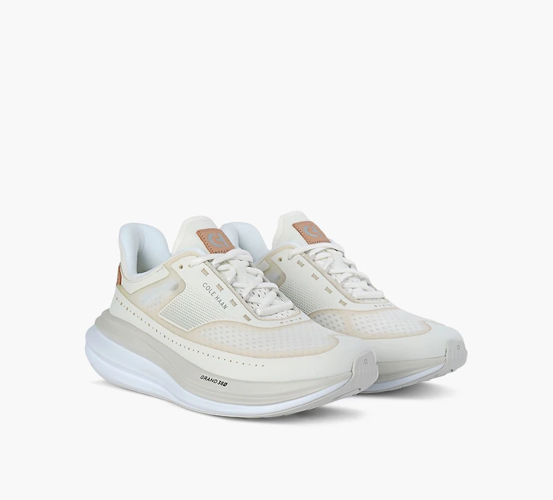 COLE HAAN | BASKET GRANDPRØ QUADSTAR BLANC FEMMES