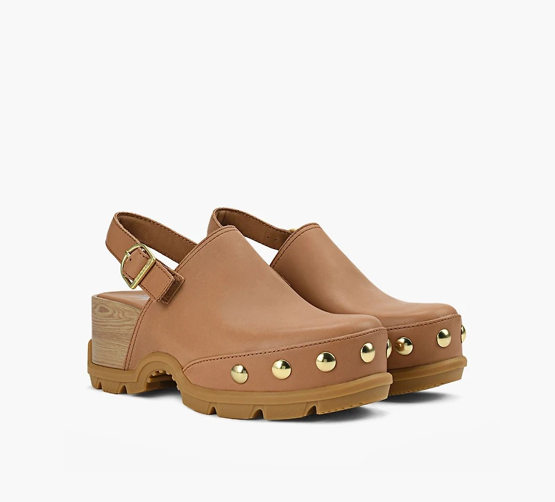 SOREL | ROAM’N CLOG™ RVT SABOTS TAN FEMMES