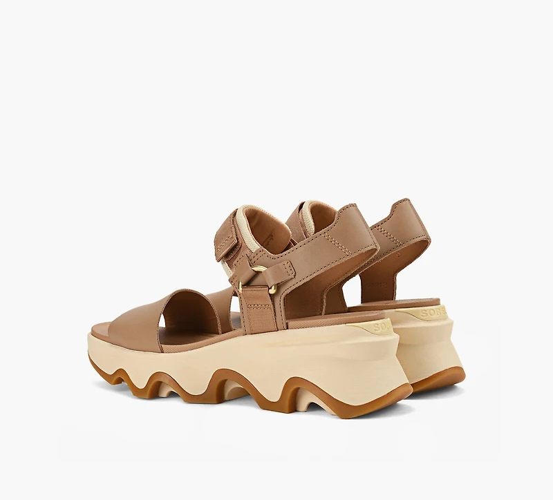 SOREL | KINETIC IMPACT SANDALE HAUTE À BRIDE EN Y BEIGE FEMMES