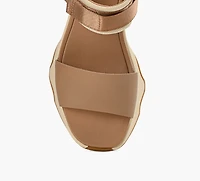 SOREL | KINETIC IMPACT SANDALE HAUTE À BRIDE EN Y BEIGE FEMMES