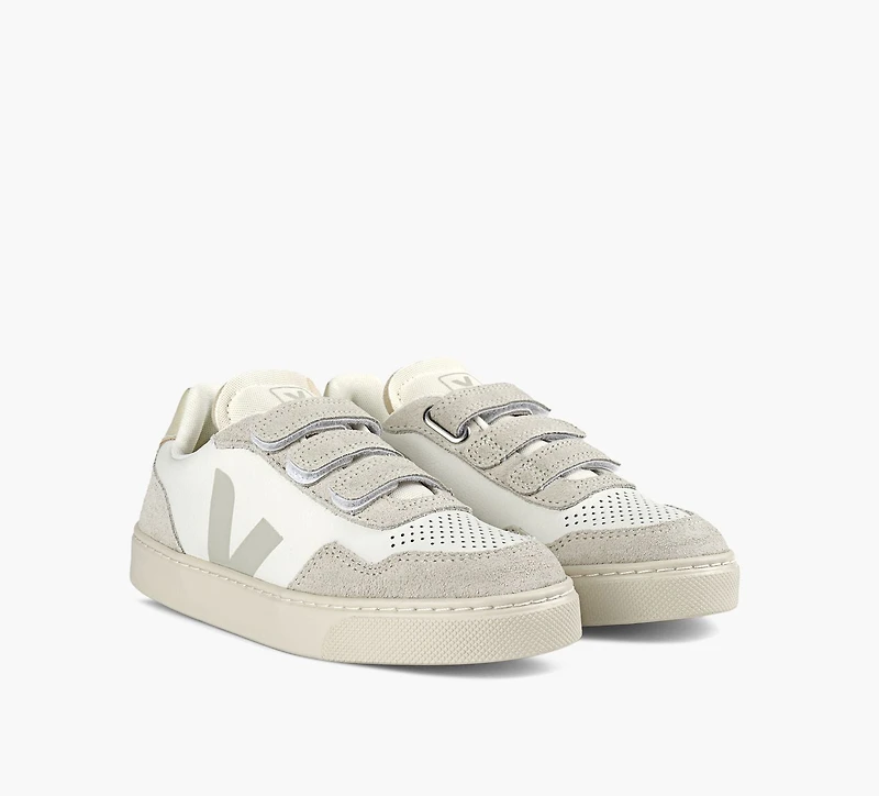 VEJA | V-90 BLANC GRAND ENFANT UNISEXE