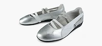 PUMA | BALLERINE SPEEDCAT MÉTALLIQUE ARGENT FEMMES