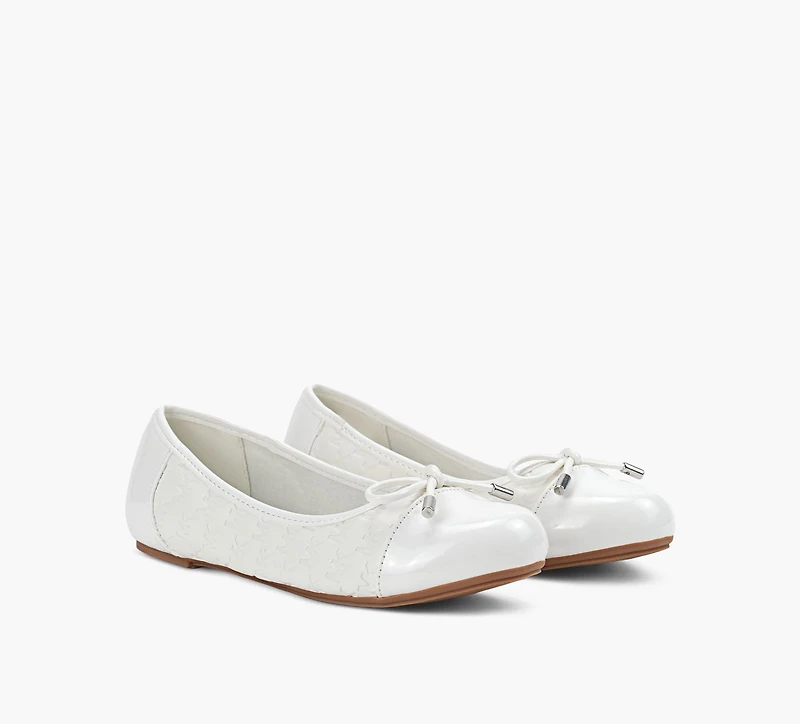 MICHAEL KORS | KENYA BOUCLE BLANC GRAND ENFANT FILLE